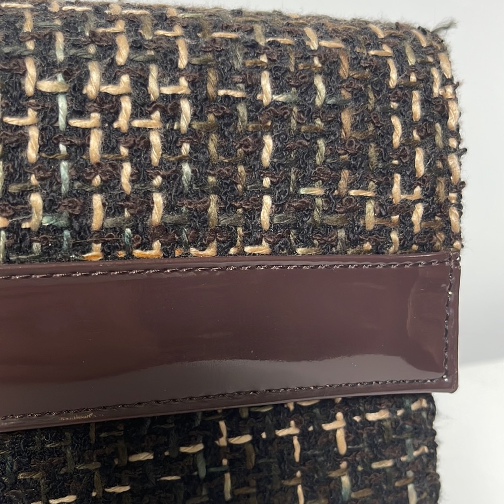 Tweed Rectangular Handbag - image 2